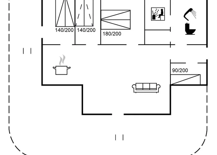 Σπίτι διακοπών Thorgot - 400m From The Sea By Interhome Nedre Lysabild